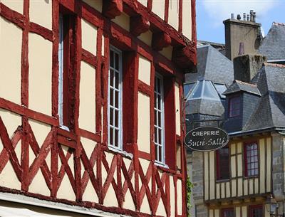 Centre Historique de Quimper, maisons à pands de bois - Le Gal Yannick