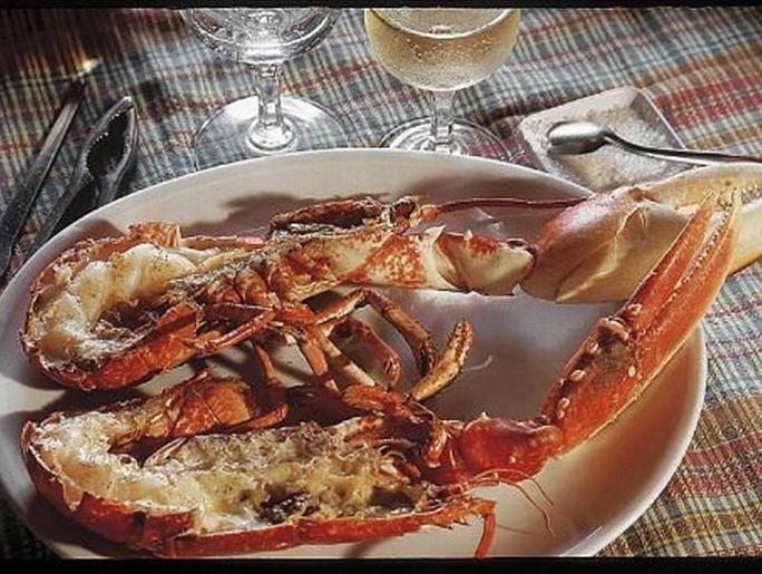 Menu Homard - Hotel restaurant de la Plage à Audierne
