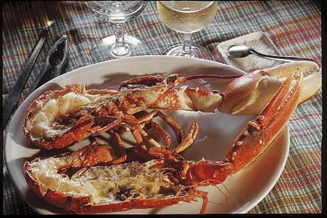 Menu Homard - Hotel restaurant de la Plage à Audierne