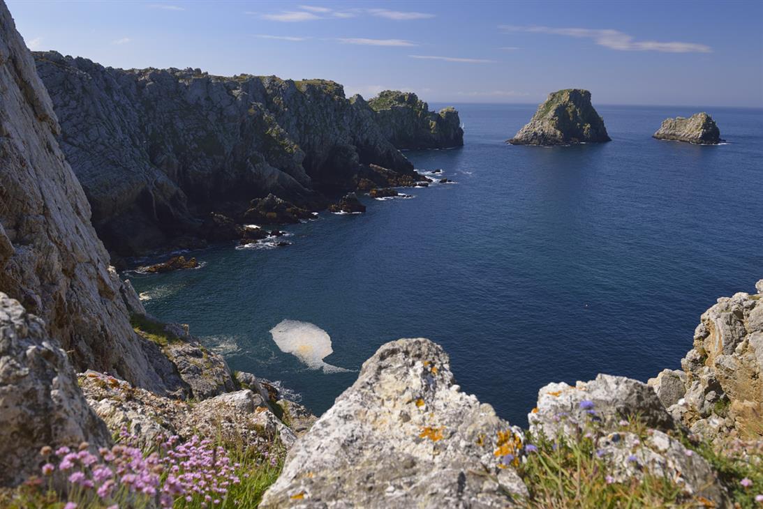 La pointe de Pen-Hir et les tas de pois - GLADU Ronan