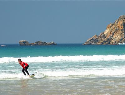 Cours de surf à Audierne - Guilliams Laurent