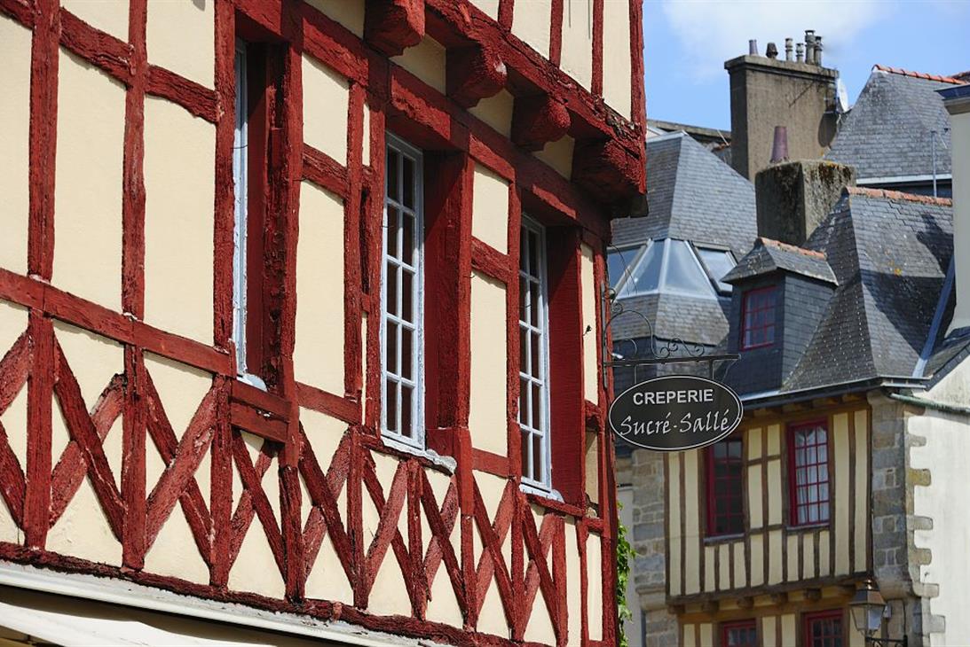 Centre Historique de Quimper, maisons à pands de bois - Le Gal Yannick