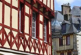 Centre Historique de Quimper, maisons à pands de bois - Le Gal Yannick