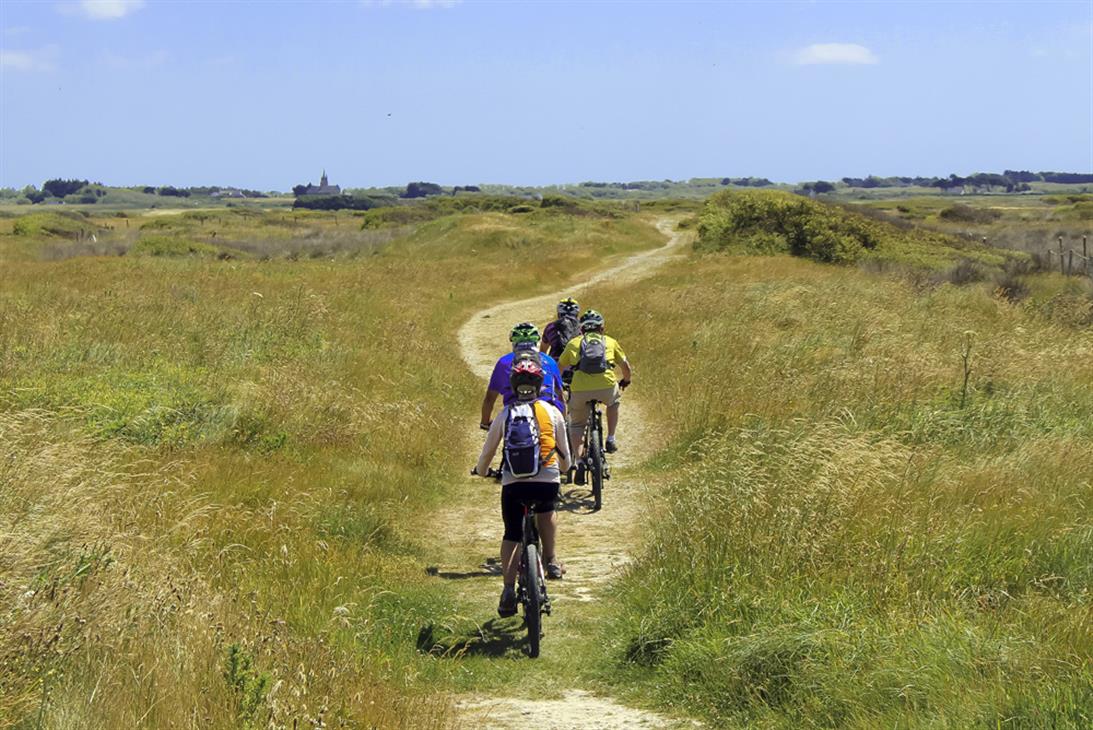 Randonnée VTT à la pointe de la Torche - CODEP FFCT 29